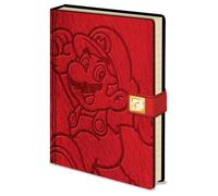 Super Mario Premium Notebook In Red Red One Size