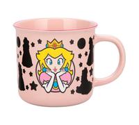 Super Mario Princess Peach Heat Change Mug 300Ml, Ceramic Coffee Cup For Hot Drinks, Official Nintendo Gift, Paladone