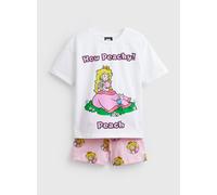 Super Mario Princess Peach Print Shortie Pyjamas 7-8 years