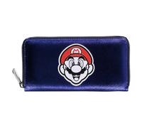 Super Mario Purse Summer Olympics Logo new Official Purple Zip Around