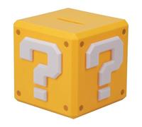 Super Mario Question Block Money Box - Officially Licensed Gift for Kids Bedroom Accessories & Decor | Paladone