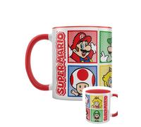 Pyramid Super Mario - 4 Colours - Coloured Inner Mug, 315 ml