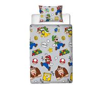 Super Mario Reversible Duvet Set | Size: Single Super Mario Multicolor Single