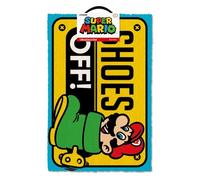 Super Mario Shoes Off Colour Doormat 60X40CM Pyramid International