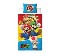 Super Mario Splitter Single Duvet Cover Set Super Mario Multicolor Single