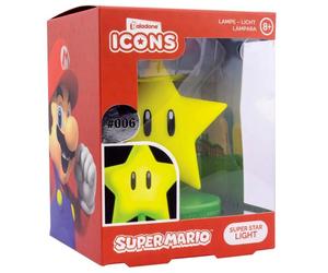 Super Mario Star Icons Mini Desktop Light Lamp Paladone Products
