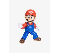 The Super Mario Galaxy Movie Mario 5" / 12.7cm Action Figure with Accessory, Officially Licensed by Jakks Pacific, 22 Points of Articulation, Includes Glow In The Dark Luma, for Ages 3+