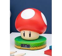 Nintendo Merchandising Super Mario Super Mushroom Alarm Clock Golden