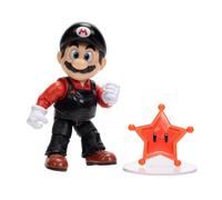 Super Mario The Galaxy Movie Flying Mario 5" | Flying Mario 5" Figurine with Red Star Accessory with Stand, 22 Points of Articulation, Ages 3+