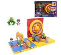Super Mario The Galaxy Movie Minus World Casino Diorama Playset