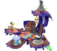 The Super Mario Galaxy Movie Wonder Bowser Jr Planet Playset with 1.5" Mini Figures, Officially Licensed by Jakks Pacific, Includes Bowser Jr. Iconic Clown Car, 4 Interactive Sections, for Ages 3+