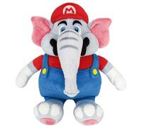 SUPER MARIO WONDER - Mario Eléphant - Peluche 27cm