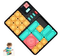 Super Maze Game - Magnetic Sliding Puzzle Console, Interactive Handheld Maze Toy, Logic Skill Training Device with Steel Ball System | Educational Entertainment Game for Adults Kids Family Travel Fun