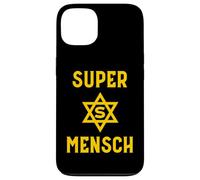 Super Mensch Yiddish Jewish Hanukkah Father's Day Husband Case for iPhone 13