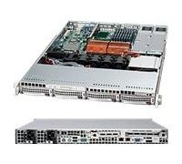 Super Micro and Ancillary 815TQ R650CB Server Chassis 1U Includes 650 W (4 x 3.5 SATA/SAS, 2x USB) schwarz
