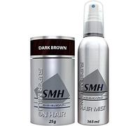 Super Million Hair Set (25g Hair Fibre & 165ml Hard Mist) - Dark Brown