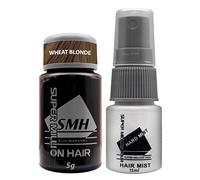 Super Million Hair Travel Set (1 x 5g Hair Building Fibre & 1 x 15ml Hard Mist) - No.7 Wheat Blonde