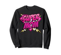 Super Mom Superhero Mommy Comic Book Women Sweatshirt