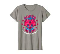 Super Mum - My Cape Never Comes Off - Awesome Mothers Day T-Shirt, Women, Slate Grey, Small