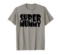 Super Mummy For the Best Mother Super Mum Retro Comic Style T-Shirt