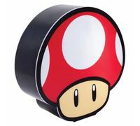 Super Mushroom Box Light - Officially Licensed Super Mario Desk Light, Collection Gift for Mario Bros Fan, 15 cm, Battery Powered | Paladone