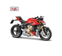 (SUPER NAKED V4 S) Maisto Ducati Panigale V4 S Corse 1:18 Scale Alloy Motorcycle Diecast