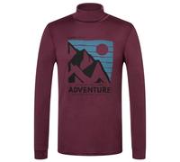 super.natural - Adventure Turtle - Merino base layer size XL, red