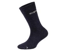 Super.natural All Day Long Socks Blue EU 23-26 Boys,Girls