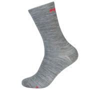 super.natural - All Day Socks 2-Pack - Merino socks size 39-42, grey