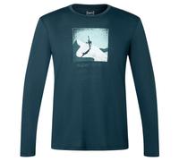 super.natural - Almost Done L/S - Longsleeve size XL, blue