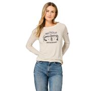 super.natural - Women's Bike Enthusiast L/S - Merino longsleeve size XL, white