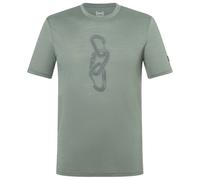 super.natural - Carabineri Tee - Merino shirt size 48/50 - M, grey