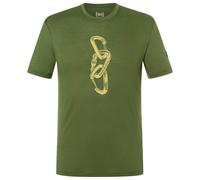 super.natural - Carabineri Tee - Merino shirt size 52 - L, olive