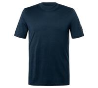 super.natural - Casual Rib Bio Jersey Tee - Merino shirt size 56 - XXL, blue