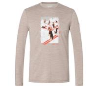 super.natural - Dachshund Party L/S - Longsleeve size M, grey