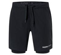 super.natural - Double Layer Shorts - Shorts size 48/50 - M, black