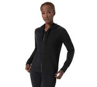 Super.natural Everyday Zip Regular Fit Full Zip Sweatshirt Black XS Woman