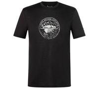 super.natural - Exploring Tee - Merino shirt size L, black