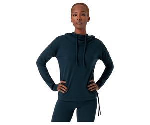 Super.natural Funnel Bio Hoodie Blue M Woman