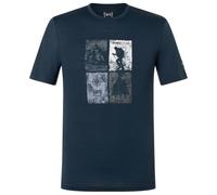 super.natural - Go Hiking Tee - Merino shirt size L, blue