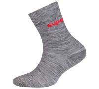 super.natural - Kid's All Day Socks 2-Pack - Merino socks size 31-34, grey