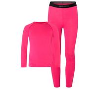 super.natural - Kid's Tundra175 Base Set - Merino base layer size 140, pink