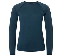 super.natural - Kid's Tundra175 L/S - Merino base layer size 104, blue