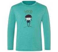 Super.natural Wood Craftine Regular Fit Long Sleeve T-shirt Green 128 cm Kids