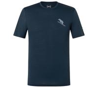 super.natural - Little Flear Tee - Merino shirt size S, blue