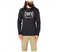 super.natural - Logo L/S - Longsleeve size S, black