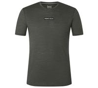super.natural - New School Tee - Merino shirt size M, grey