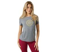 Super.natural Ornament Regular Fit Short Sleeve T-shirt Grey XS Woman