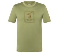 super.natural - Palm Island Bio Jersey Tee - Merino shirt size XL, olive