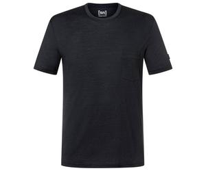 super.natural - Pocket Tee - Merino shirt size L, black